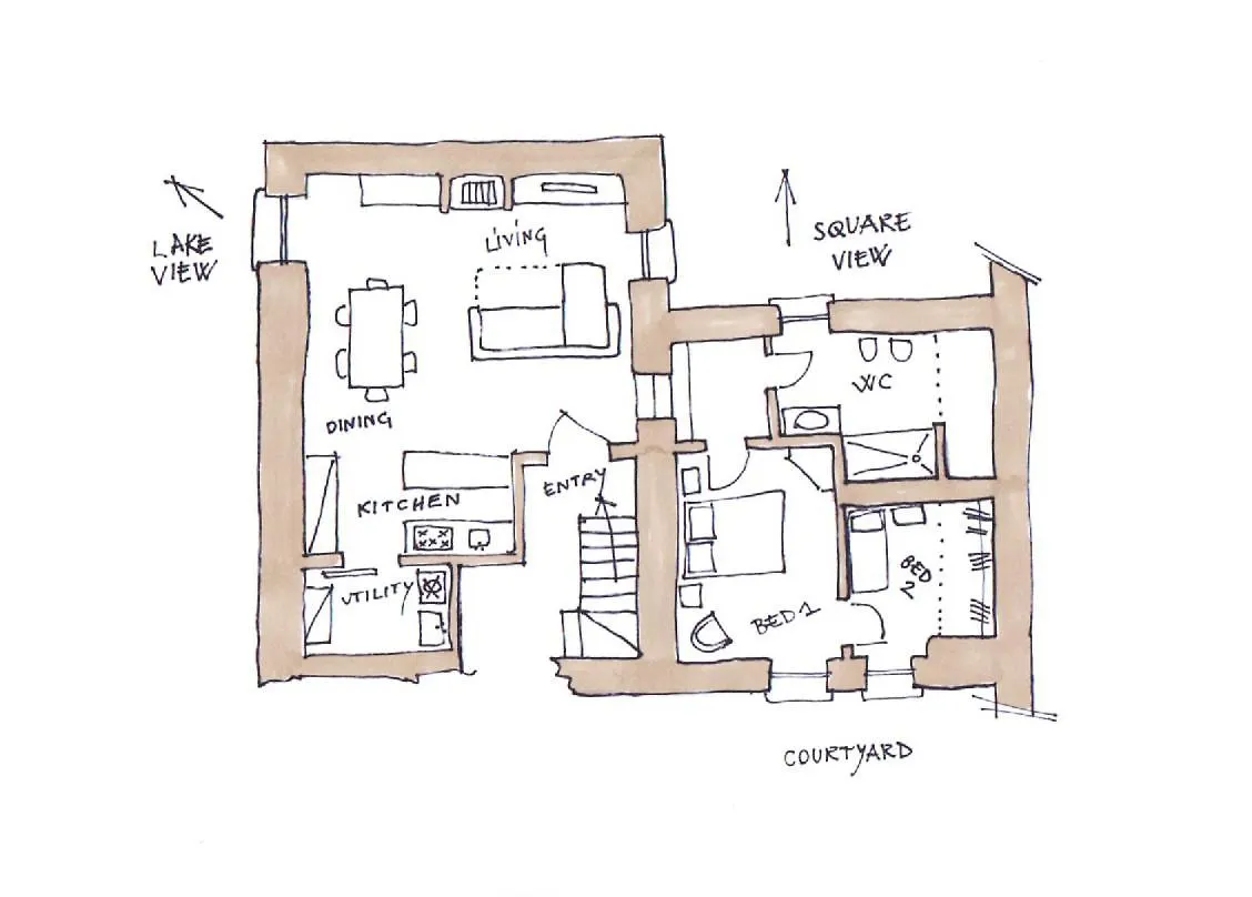 Mansarda In Piazzetta Centro Storico Apartamento Manerba del Garda Itália